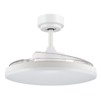 FANAWAY 21612949 - LED dimbare plafondventilator STROLL LED/30W/230V 2700/3500/5000K diameter 106 cm wit/doorzichtig + afstandsbediening