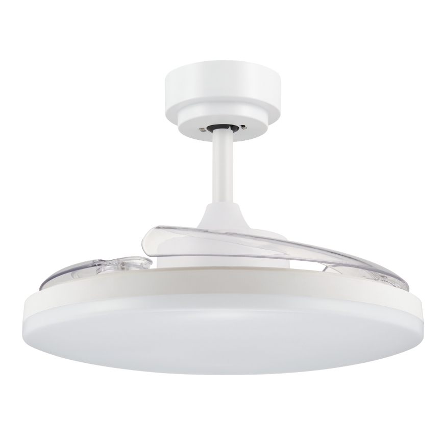 FANAWAY 21612949 - LED dimbare plafondventilator STROLL LED/30W/230V 2700/3500/5000K diameter 106 cm wit/doorzichtig + afstandsbediening