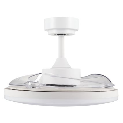 FANAWAY 21612949 - LED dimbare plafondventilator STROLL LED/30W/230V 2700/3500/5000K diameter 106 cm wit/doorzichtig + afstandsbediening