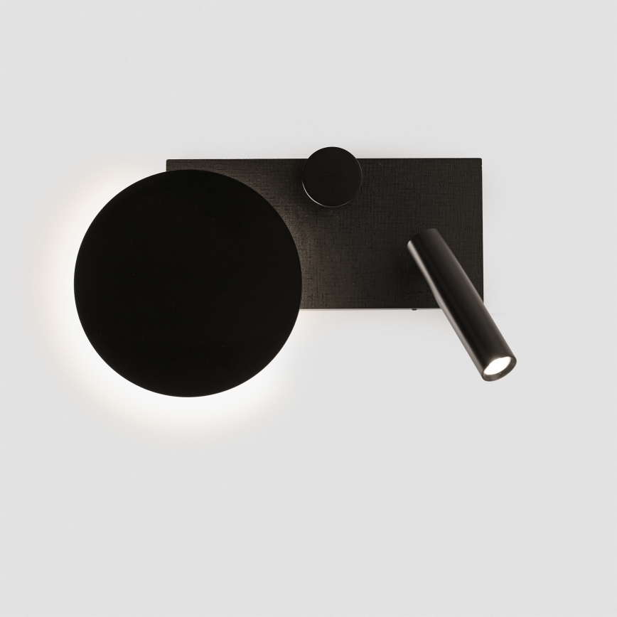 FARO 20058 - LED dimbare wandlamp KLEE LED/10W/230V + LED/3W rechts