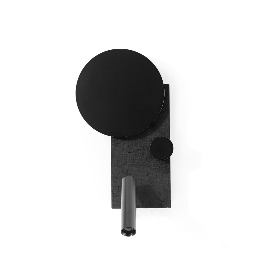 FARO 20058 - LED dimbare wandlamp KLEE LED/10W/230V + LED/3W rechts