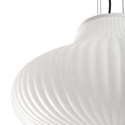 FARO 28300 - Hanglamp aan een koord ISABELLE 1xE27/15W/230V diameter 31 cm wit