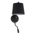 FARO 29330 - LED-wandlamp BERNI 1x E27/20W/230V + LED/3W