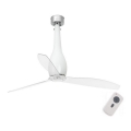 FARO 32000 - Plafondventilator ETERFAN wit/helder Ø 128 cm + afstandsbediening