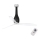 FARO 32003 - Plafondventilator ETERFAN zwart/helder Ø 128 cm + afstandsbediening
