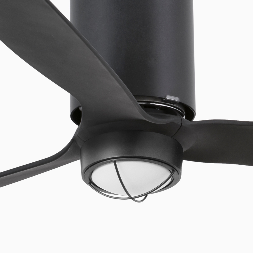 FARO 32043WP-10 - LED-plafondventilator MINI TUBE FAN LED/16W/230V Wi-Fi zwart d.128 cm SMART + afstandsbediening