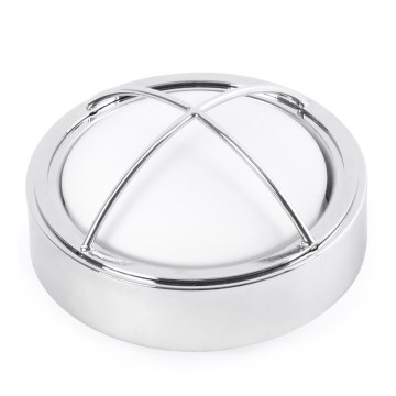 Faro 33390 - Ventilator licht LED/17W/230V glanzend chroom