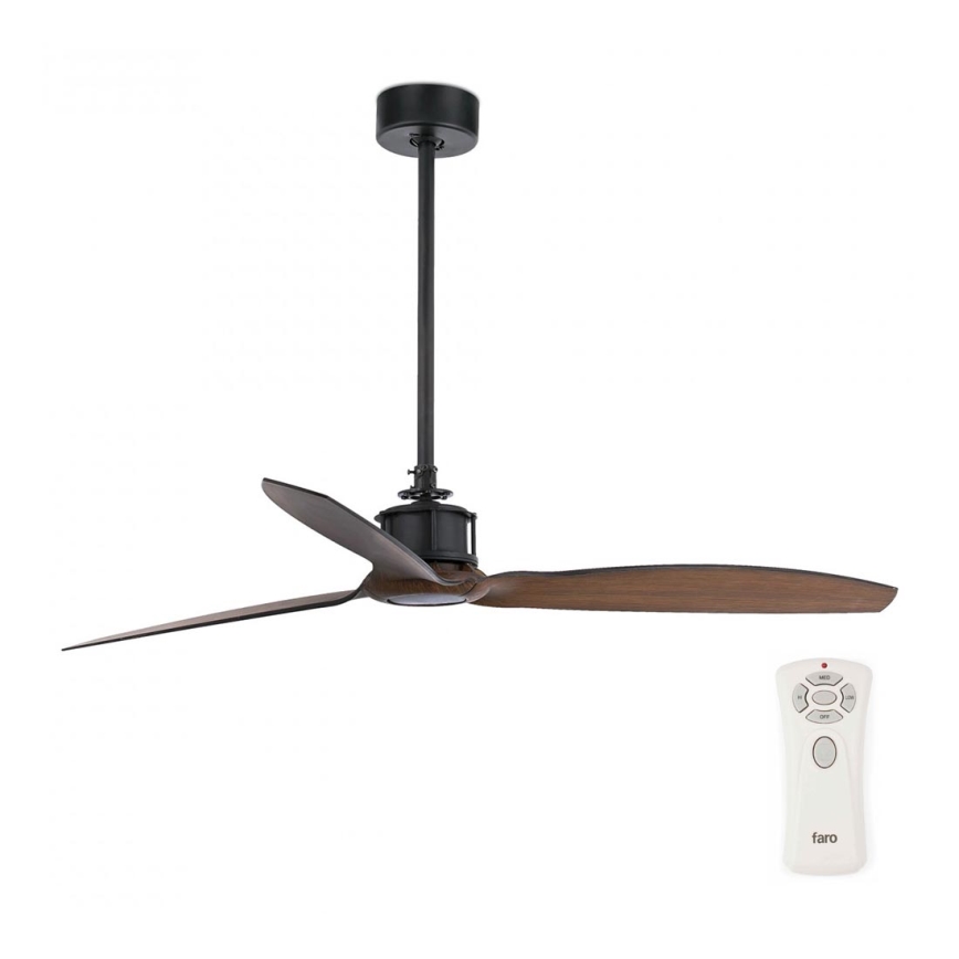 FARO 33395 - Plafondventilator JUSTFAN d. 128 cm + afstandsbediening