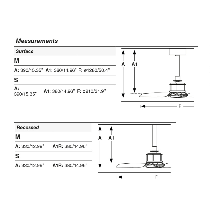 FARO 33398WT - Plafondventilator JUST FAN M Ø 128 cm bruin/messing met Wi-Fi Tuya + afstandsbediening