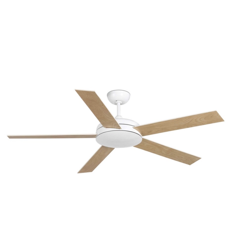 FARO 33420 - Plafondventilator NOVA wit/bruin