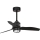 FARO 33424WT1N - LED dimbare plafondventilator JUST FAN S met LED/16W/230V Ø 81 cm zwart Wi-Fi Tuya + afstandsbediening
