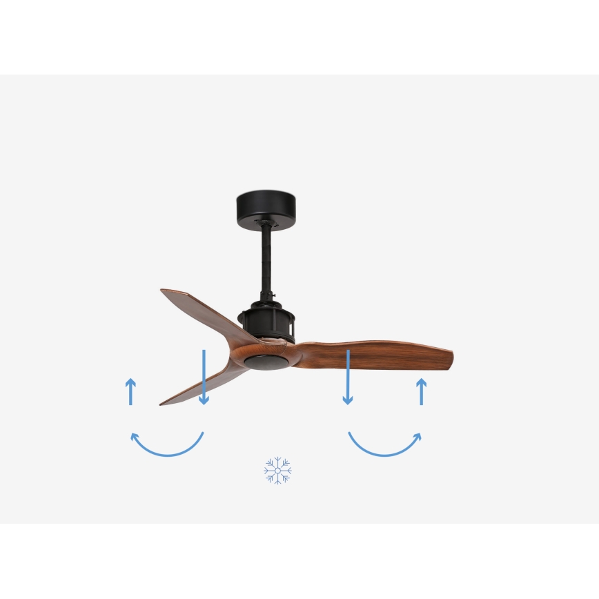 FARO 33425 - Plafondventilator JUST FAN d. 81 cm + afstandsbediening