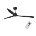 FARO 33432 - Plafondventilator JUST FAN XL diameter 178 cm zwart + afstandsbediening