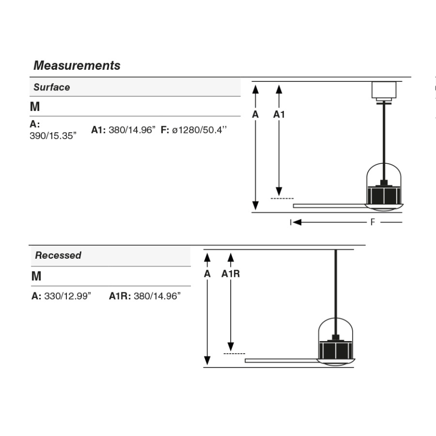 FARO 334351N - LED-dimbare plafondventilator WEAVER M LED/16W/230V Ø 128 cm bruin/zwart + afstandsbediening