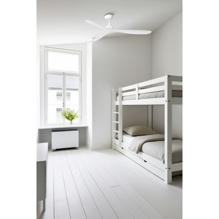 FARO 33446WT - Plafondventilator GOTLAND L wit diameter 132 cm Wi-Fi Tuya + afstandsbediening