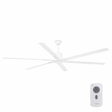 FARO 33461A - Plafondventilator ANDROS XL wit d. 213 cm + afstandsbediening