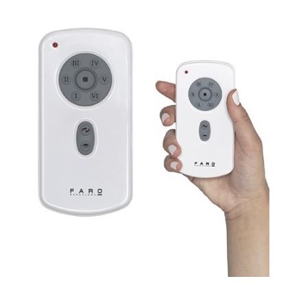 FARO 33461A - Plafondventilator ANDROS XL wit d. 213 cm + afstandsbediening