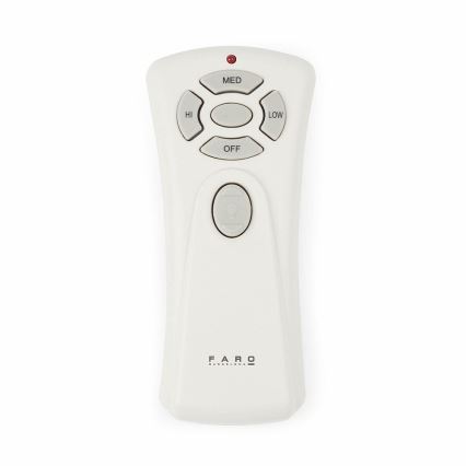 FARO 33518DC - LED-plafondventilator LANTAU LED/15W/230V mat chroom/hout + afstandsbediening