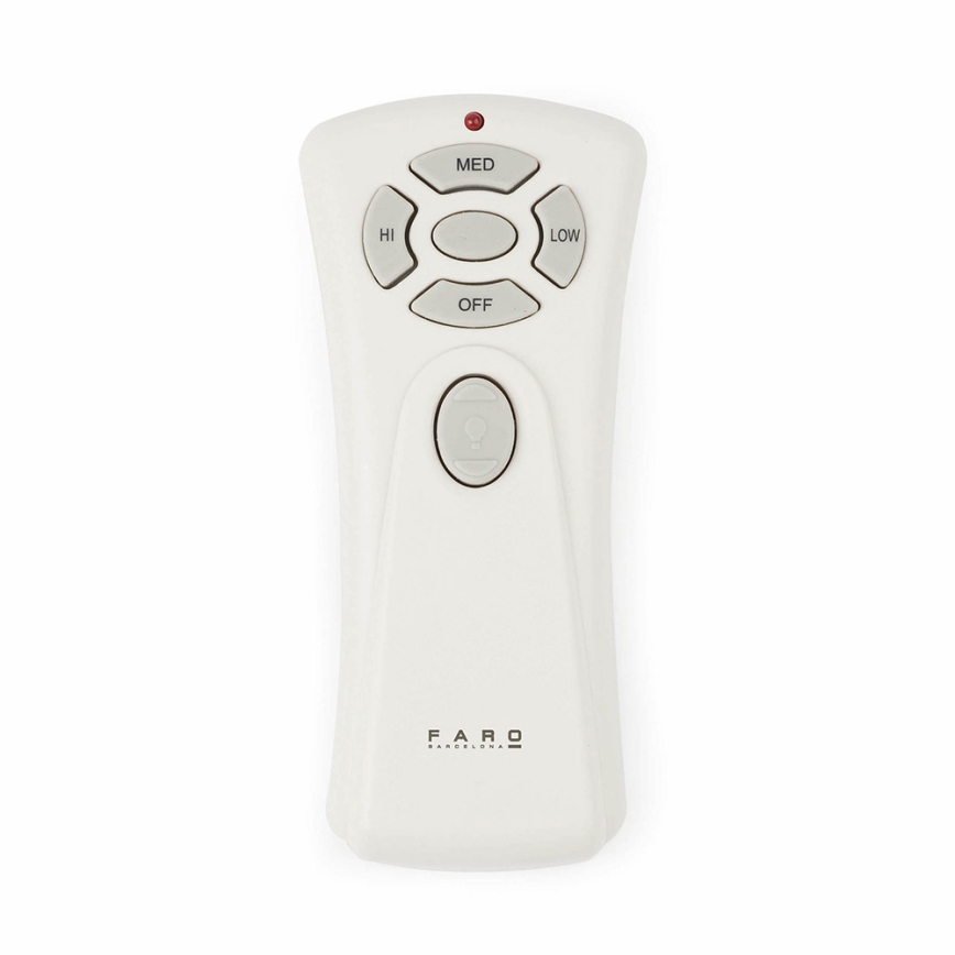 FARO 33518DC - LED-plafondventilator LANTAU LED/15W/230V mat chroom/hout + afstandsbediening
