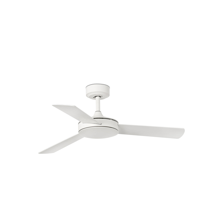 FARO 33603DCWT - Plafondventilator MINI MALLORCA S bruin/wit diameter 106 cm Wi-Fi Tuya + afstandsbediening