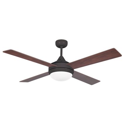 FARO 33702 - Plafondventilator ICARIA 2xE27/20W/230V bruin d. 132 cm + afstandsbediening