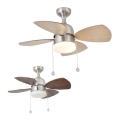 FARO 33706 - Plafondventilator MEDITERRÁNEO 1xE14/8W/230V