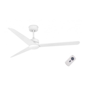 FARO 33721 - Plafondventilator NU wit + afstandsbediening
