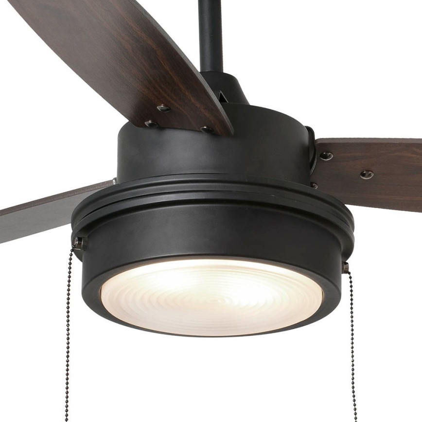 FARO 33723 - Plafondventilator KOMODO 2xE14/8W/230V bruin