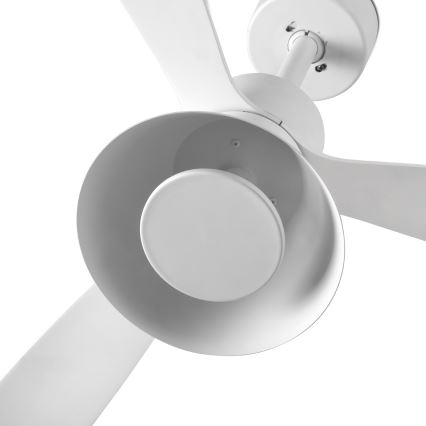 FARO 33760WT-22 - Dimbare plafondventilator AMELIA L CONE LED/20W/230V 2700/3500/5000K wit pr. 132 cm Wi-Fi Tuya + afstandsbediening