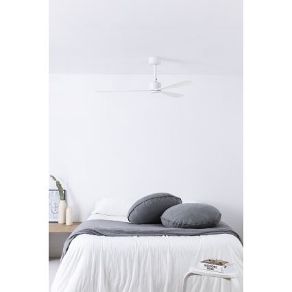FARO 33760WT - Plafondventilator AMELIA L wit diameter 132 cm Wi-Fi Tuya + afstandsbediening