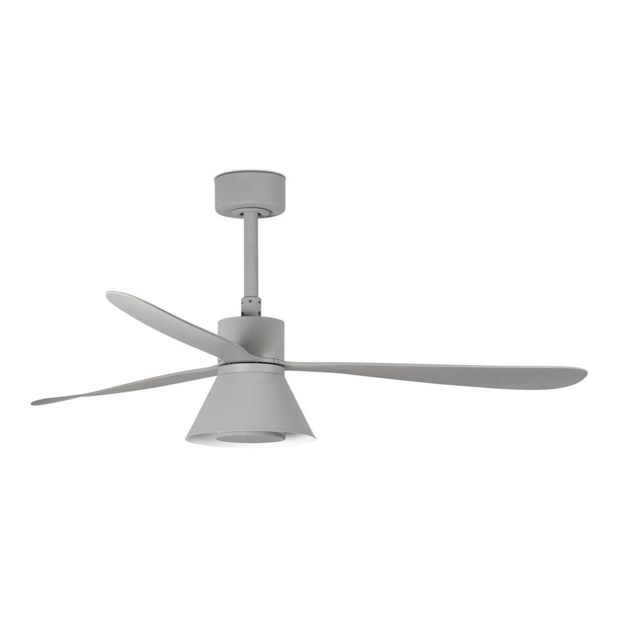 FARO 33762WT-24 - LED dimbare plafondventilator AMELIA L CONE LED/20W/230V 2700/3500/5000K grijs diameter 132 cm Wi-Fi Tuya + afstandsbediening