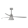 FARO 33762WT-24 - LED Dimbare plafondventilator AMELIA L CONE LED/20W/230V 2700/3500/5000K grijs pr. 132 cm Wi-Fi Tuya + afstandsbediening