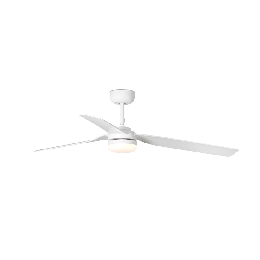 FARO 33814WT-20 - LED-dimbare plafondventilator PUNT M LED/18W/230V 2700/3000/4000K wit Ø 132 cm Wi-Fi Tuya + afstandsbediening