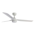 FARO 33814WT1S - LED dimbare plafondventilator PUNT M LED/18W/230V 2700/3000/4000K Ø 132 cm wit Wi‑Fi Tuya + afstandsbediening