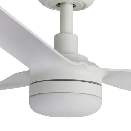 FARO 33814WT1S - LED dimbare plafondventilator PUNT M LED/18W/230V 2700/3000/4000K Ø 132 cm wit Wi‑Fi Tuya + afstandsbediening