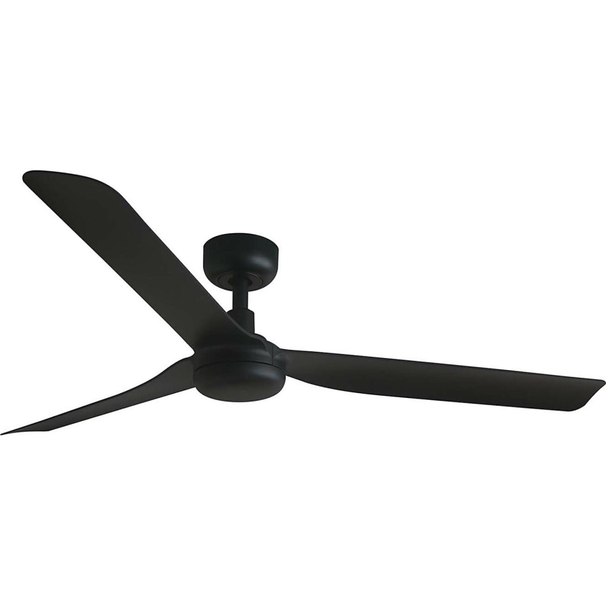 FARO 33815WT - Plafondventilator PUNT M zwart diameter 132 cm Wi-Fi Tuya + afstandsbediening