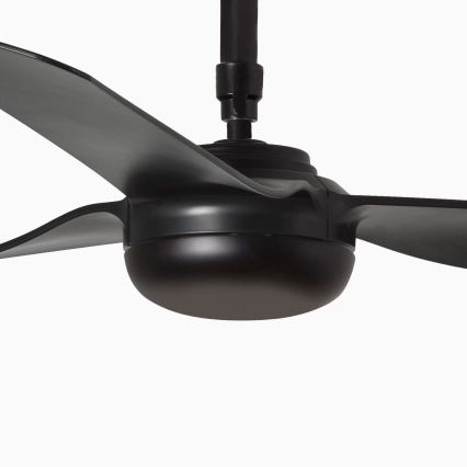 FARO 33815WT - Plafondventilator PUNT M zwart diameter 132 cm Wi-Fi Tuya + afstandsbediening