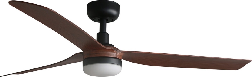 FARO 33817WT-21 - LED dimbare plafondventilator PUNT M LED/18W/230V bruin/zwart diameter 132 cm Wi-Fi Tuya + afstandsbediening