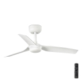 FARO 33820 - Plafondventilator MINI PUNT S wit diameter 90 cm + afstandsbediening