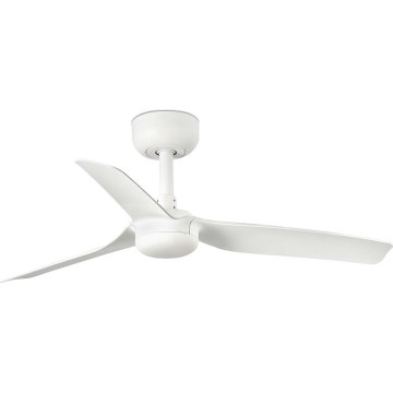 FARO 33820WT - Plafondventilator MINI PUNT S wit diameter 90 cm Wi-Fi Tuya + afstandsbediening
