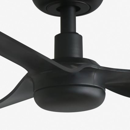 FARO 33822WT - Plafondventilator MINI PUNT S zwart diameter 90 cm Wi-Fi Tuya + afstandsbediening