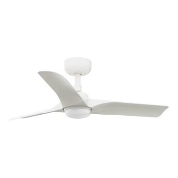 FARO 33824WT-1TW - LED dimbare plafondventilator HEY S LED/10W/230V 2700/4000/6000K wit diameter 90 cm Wi-Fi Tuya + afstandsbediening