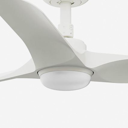 FARO 33824WT-1TW - LED dimbare plafondventilator HEY S LED/10W/230V 2700/4000/6000K wit diameter 90 cm Wi-Fi Tuya + afstandsbediening