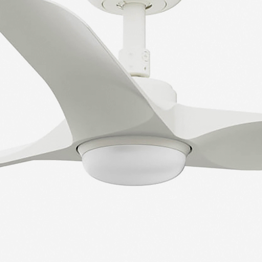 FARO 33824WT-1TW - LED dimbare plafondventilator HEY S LED/10W/230V 2700/4000/6000K wit diameter 90 cm Wi-Fi Tuya + afstandsbediening
