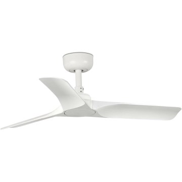FARO 33824WT - Plafondventilator HEY S wit diameter 90 cm Wi-Fi Tuya + afstandsbediening