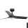 FARO 33825-1TW - LED dimbare plafondventilator HEY S LED/10W/230V 2700/3000/4000K zwart Ø 90 cm + afstandsbediening
