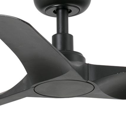 FARO 33825WT - Plafondventilator HEY S zwart diameter 90 cm Wi-Fi Tuya + afstandsbediening