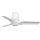 FARO 33826WT-1TW - LED dimbare plafondventilator HEY TUB met LED/10W/230V 2700/3000/4000K wit Ø 90 cm Wi‑Fi Tuya + afstandsbediening