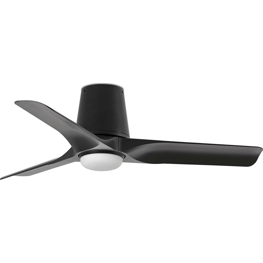 FARO 33827-1TW - LED dimbare plafondventilator HEY TUB S LED/10W/230V 2700/4000/6000K zwart diameter 90 cm + afstandsbediening