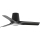 FARO 33827-1TW - LED dimbare plafondventilator HEY TUB S LED/10W/230V 2700/4000/6000K zwart diameter 90 cm + afstandsbediening
